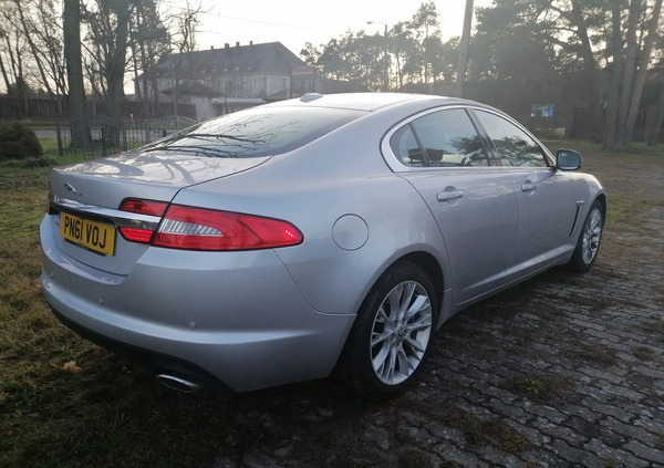 Jaguar XF cena 27900 przebieg: 220000, rok produkcji 2012 z Gubin małe 596